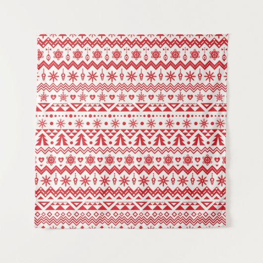 Christmas seamless pattern wandkleed (Voorkant)