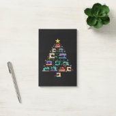 Christmas Sewing Machine Xmas Tree Quilter Gift Post-it® Notes (Kantoor)