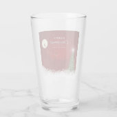 Christmas Shaker Glass Glas (Achterkant)