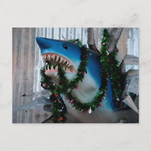 Christmas Shark briefkaart