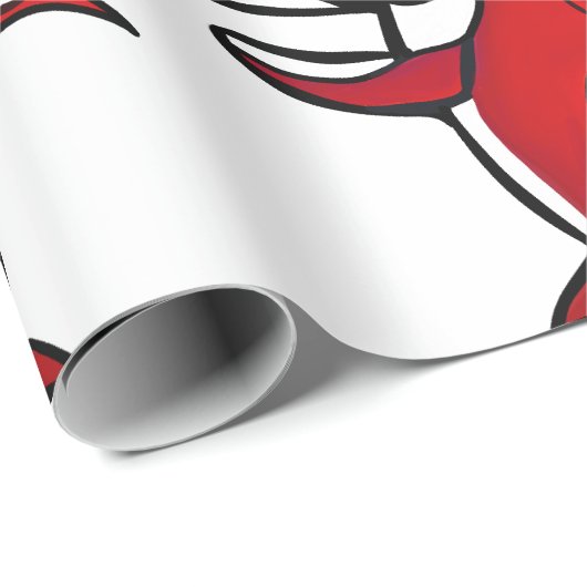 CHRISTMAS SHARK CADEAUPAPIER (Rol Hoek)