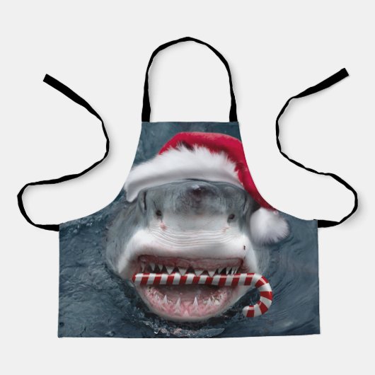 Christmas Shark Schort (Voorkant)