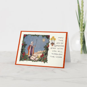 Christmas Shepherd Feestdagen Kaart