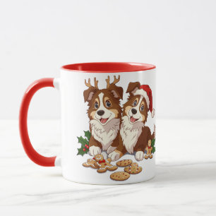 Christmas Shetland Sheepdogs Mok
