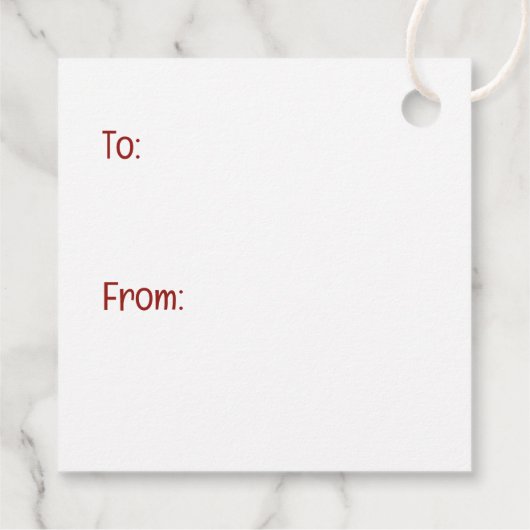 Christmas Shiba Inu Santa Dogs Bedankjes Labels (Achterkant)