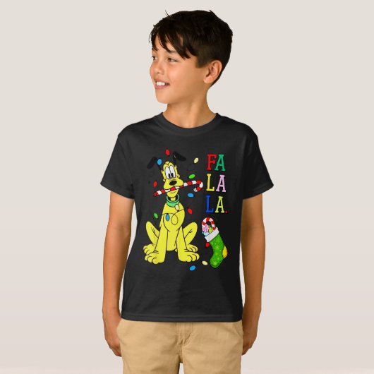 Christmas Shirt Cute La Fa Fa Swea  (Voorkant volledig)
