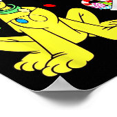 Christmas Shirt Cute La Fa Fa Swea  Poster (Hoek)