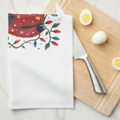 Christmas Shirt for Sloth Lover Gift Santa Buffalo Theedoek (Quarter Fold)