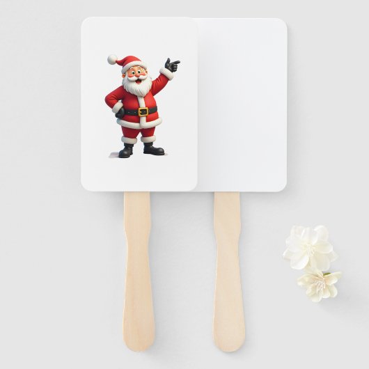 Christmas Shirts for Boys Kids Dabbing Santa Xmas Handwaaier (Voorkant en achterkant)