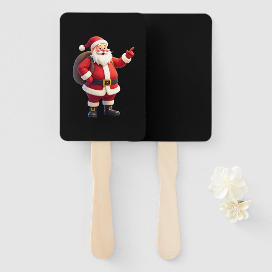 Christmas Shirts for Boys Kids Dabbing Santa Xmas  Handwaaier (Voorkant en achterkant)