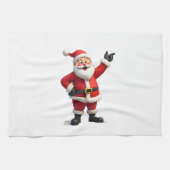 Christmas Shirts for Boys Kids Dabbing Santa Xmas Theedoek (Horizontaal)
