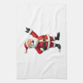 Christmas Shirts for Boys Kids Dabbing Santa Xmas Theedoek (Verticaal)