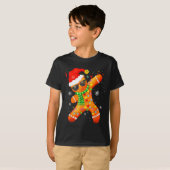 Christmas Shirts Kids Boys Toddler Gingerbread Xma (Voorkant volledig)
