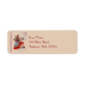 Christmas Shopping Retouradreslabels Etiket (Voorkant)