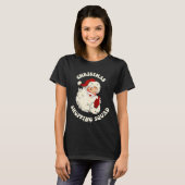 Christmas Shopping Squad  T-shirt (Voorkant volledig)