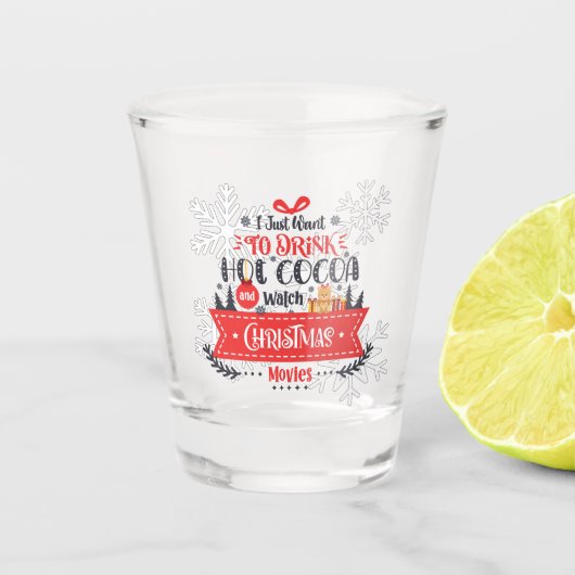 Christmas Shot Glasses Glas (Voorkant)