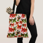 Christmas Shoulder Canvas tas (Dichtbij)