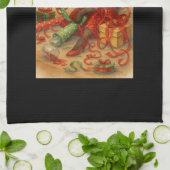 Christmas Siamese Cat Poster Holiday Home Theedoek (Gevouwen)