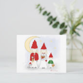 Christmas Siblings Briefkaart (Staand voorkant)