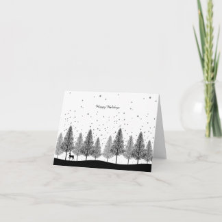 Christmas  silent night card bedankkaart