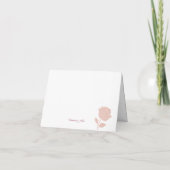 Christmas  silent night card bedankkaart (Achterkant)