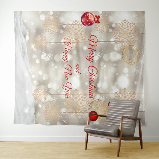 Christmas Simple Backdrop Wandkleed (In Situ (horizontaal))