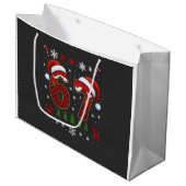 Christmas Six Seven 67 Santa Xmas Gen Alpha Groot Cadeauzakje (Voorkant Gekanteld)