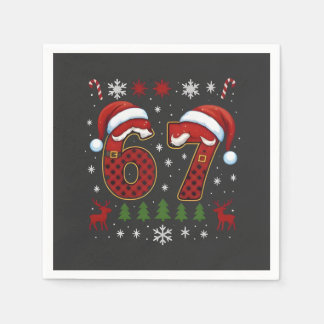 Christmas Six Seven 67 Santa Xmas Gen Alpha Servet