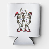 Christmas Skeleton Santa Dancing Lights (1) Blikjeskoeler (Voorkant)