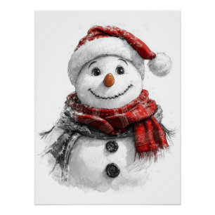 Christmas Sketch Poster