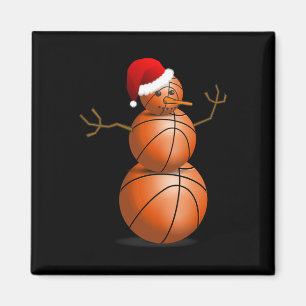 Christmas Sketll Shirt - Sketll Snowman Magneet