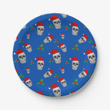 Christmas Skull Party Borden - stijl 2