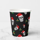 Christmas Skull Party Cups - stijl 1 Papieren Bekers (Achterkant)
