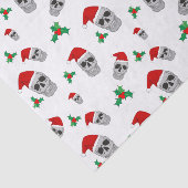 Christmas Skull Tissue Paper Tissuepapier (Detail)