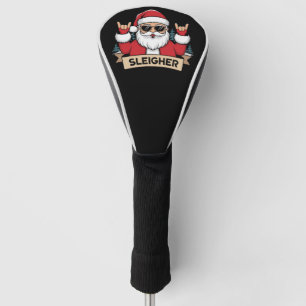Christmas Sleigher Santa Rock Xmas Rocker Golfheadcover