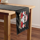 Christmas Sleigher Santa Rock Xmas Rocker Korte Tafelloper (Voorbeeld)