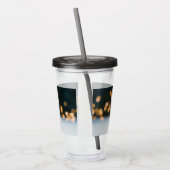 Christmas SlipperyJoe notenkraker beeldje ornament Acryl Drinkbeker (Links)