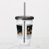 Christmas SlipperyJoe notenkraker beeldje ornament Acryl Drinkbeker (Rechts)