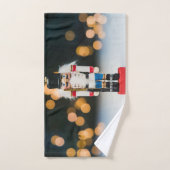 Christmas SlipperyJoe notenkraker beeldje ornament Bad Handdoek (Handdoek)