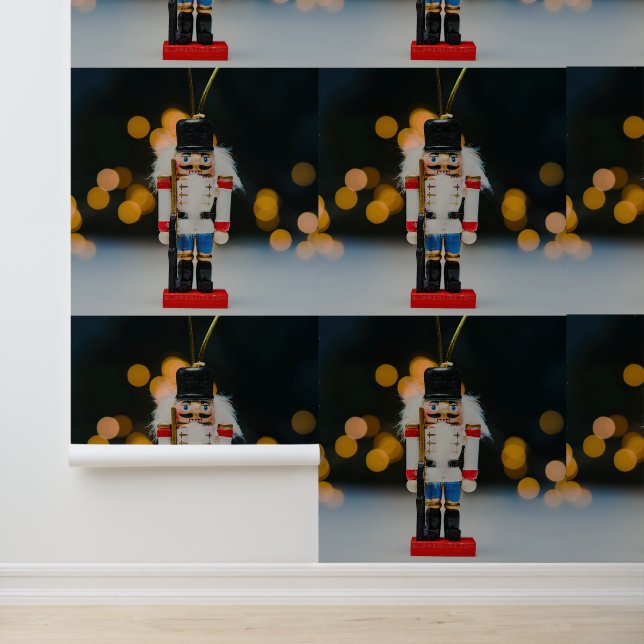 Christmas SlipperyJoe notenkraker beeldje ornament Behang (Applicatie)