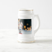 Christmas SlipperyJoe notenkraker beeldje ornament Bierpul (Voorkant rechts)