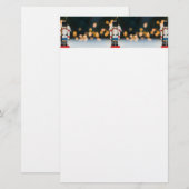 Christmas SlipperyJoe notenkraker beeldje ornament Briefpapier (Voorkant / Achterkant)