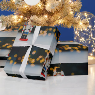 Christmas SlipperyJoe notenkraker beeldje ornament Cadeaupapier