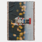 Christmas SlipperyJoe notenkraker beeldje ornament Deken (Voorkant Verticaal)