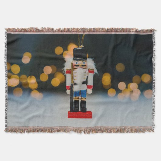 Christmas SlipperyJoe notenkraker beeldje ornament Deken (Voorkant)