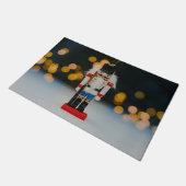 Christmas SlipperyJoe notenkraker beeldje ornament Deurmat (Schuin)