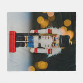 Christmas SlipperyJoe notenkraker beeldje ornament Fleece Deken (Voorkant (Horizontaal))