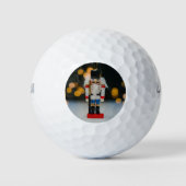 Christmas SlipperyJoe notenkraker beeldje ornament Golfballen (Voorkant)