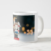 Christmas SlipperyJoe notenkraker beeldje ornament Grote Koffiekop (Voorkant rechts)