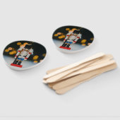 Christmas SlipperyJoe notenkraker beeldje ornament Handwaaier (Niet-gemonteerd)